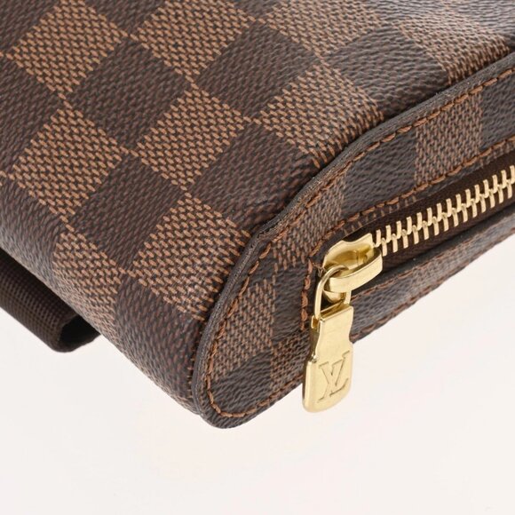 LOUIS VUITTON Damier Geronimos late model Brown - Picture 4 of 12